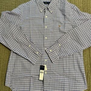 Ralph Lauren Men's Purple Checkered Shirt